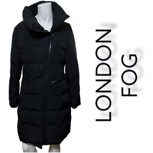 LONDON FOG | Outdoor Black Puffer Coat Size S